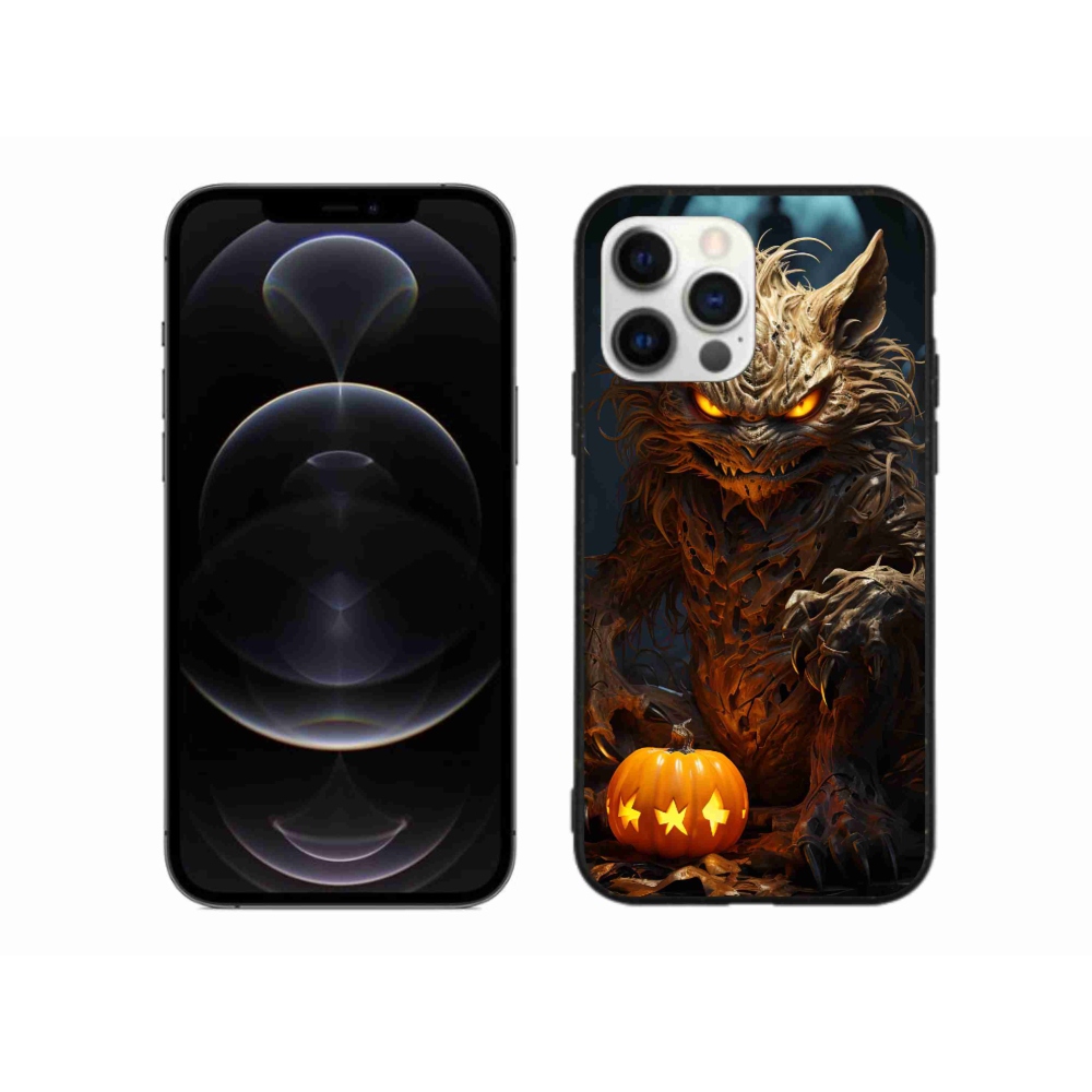 Gél borítás mmCase iPhone 12 Pro Max készülékhez - Halloween szörnyeteg