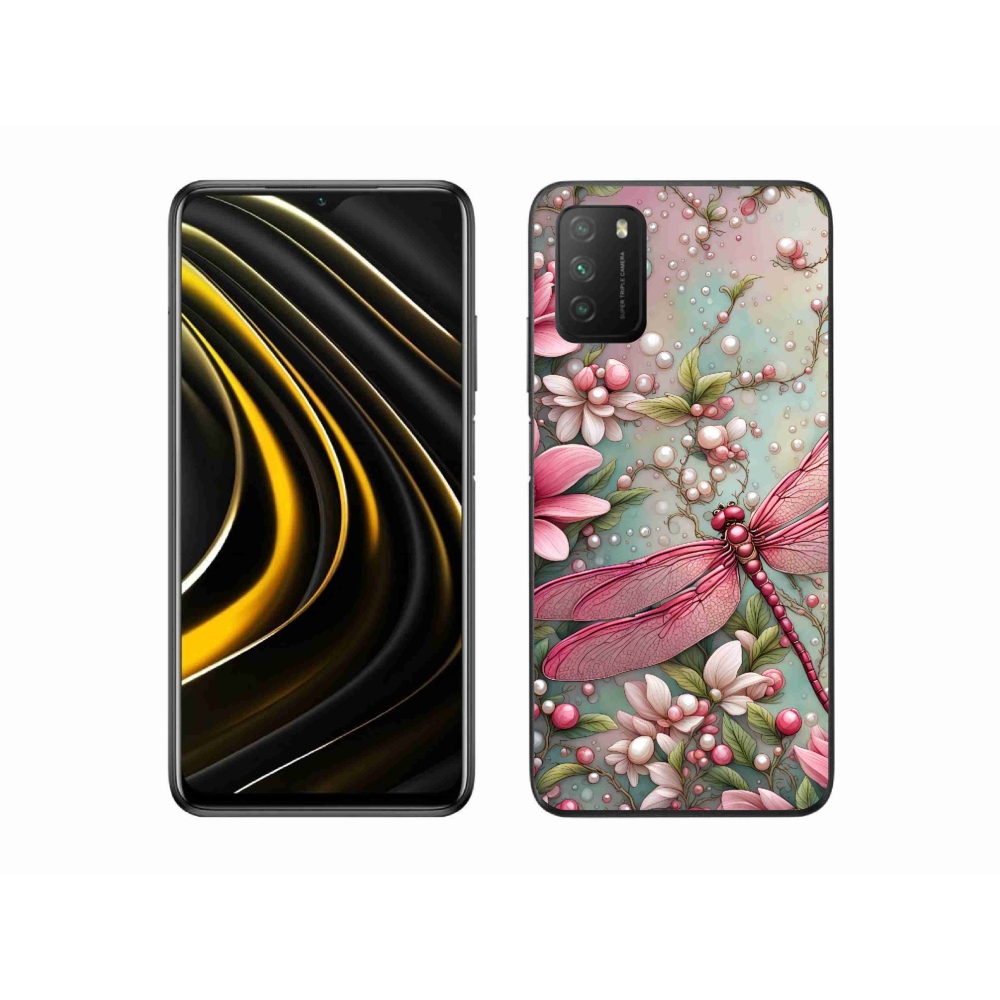 Gél borítás mmCase a Xiaomi Poco M3-hoz - szitakötő