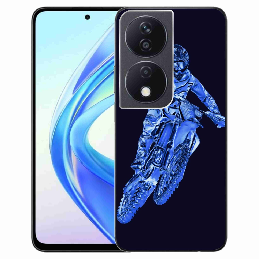 Zselés borítás mmCase a Honor X7b/Honor 90 Smart készülékhez - motocross 1