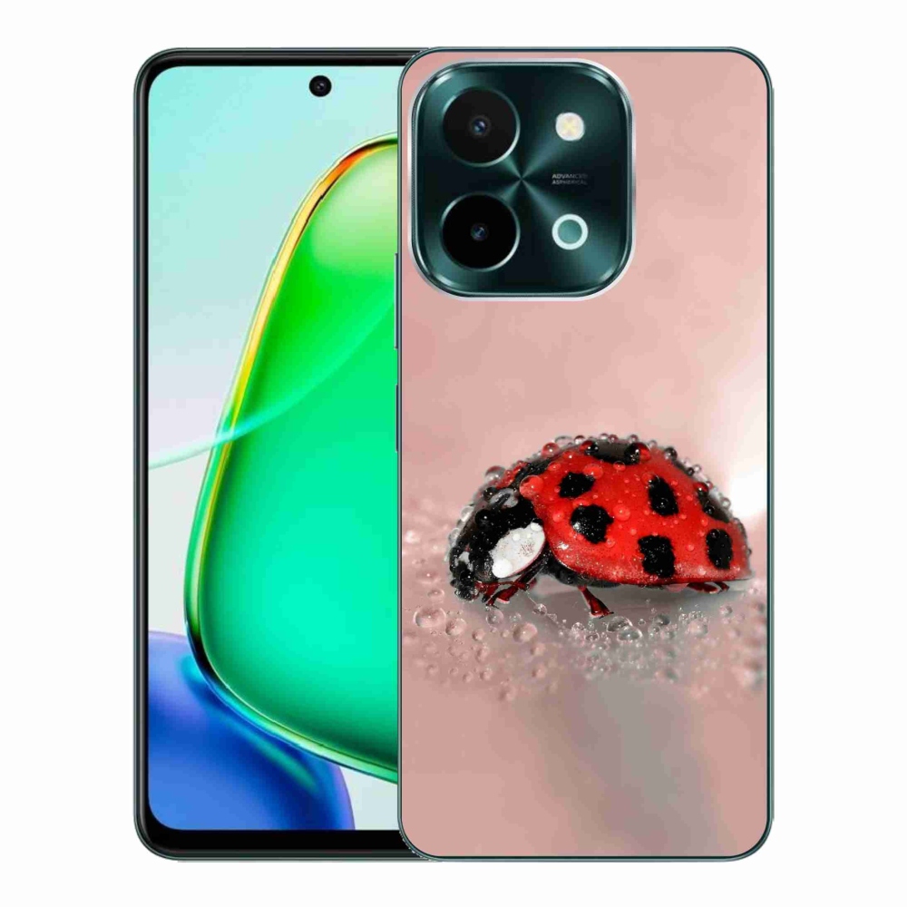 Zselés borítás mmCase Vivo Y28-hoz - katicabogár