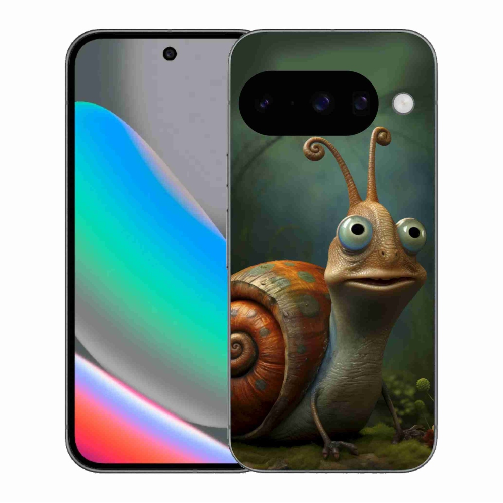 Zselés borítás mmCase a Google Pixel 10 készülékhez - csiga