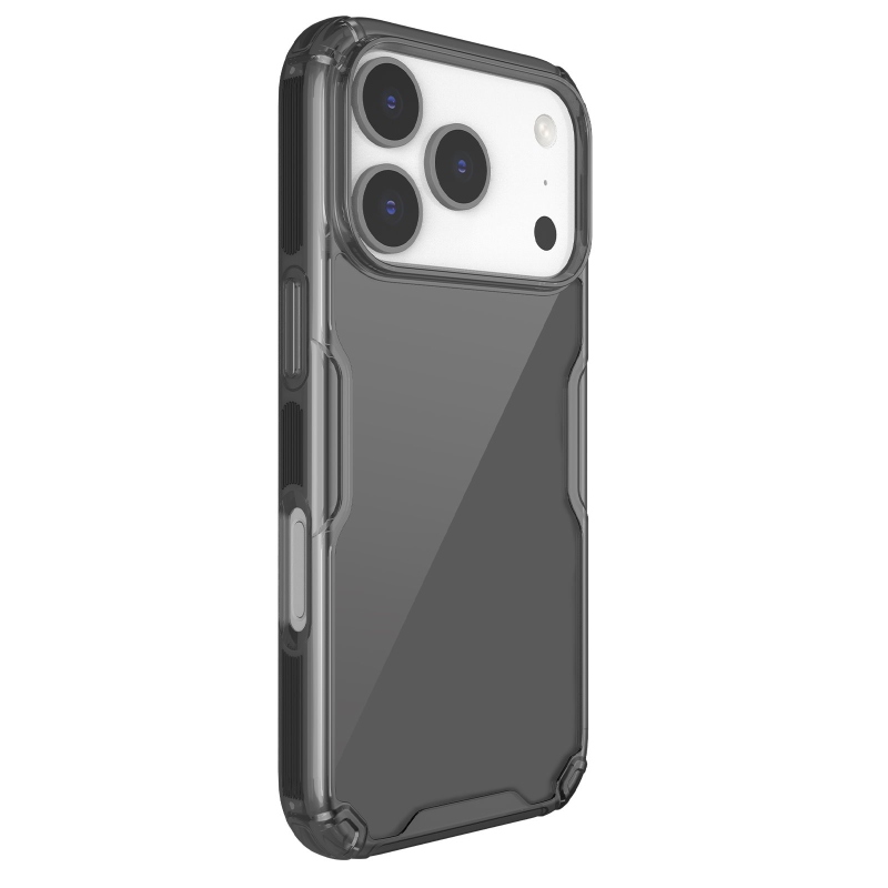 Nillkin Nature TPU PRO borító Apple iPhone 17 Pro átlátszó fekete