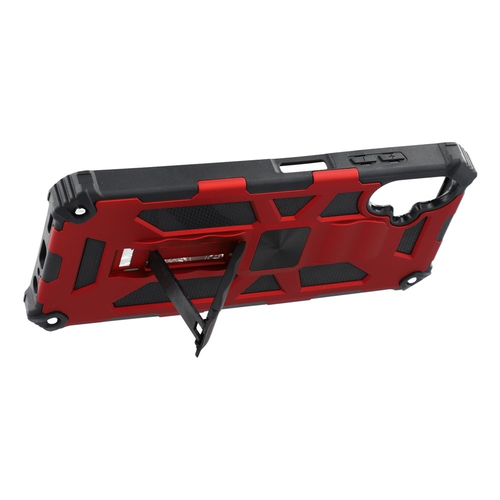 Ütésálló hibrid védőburkolat Samsung Galaxy A07 4G készülékhez - piros