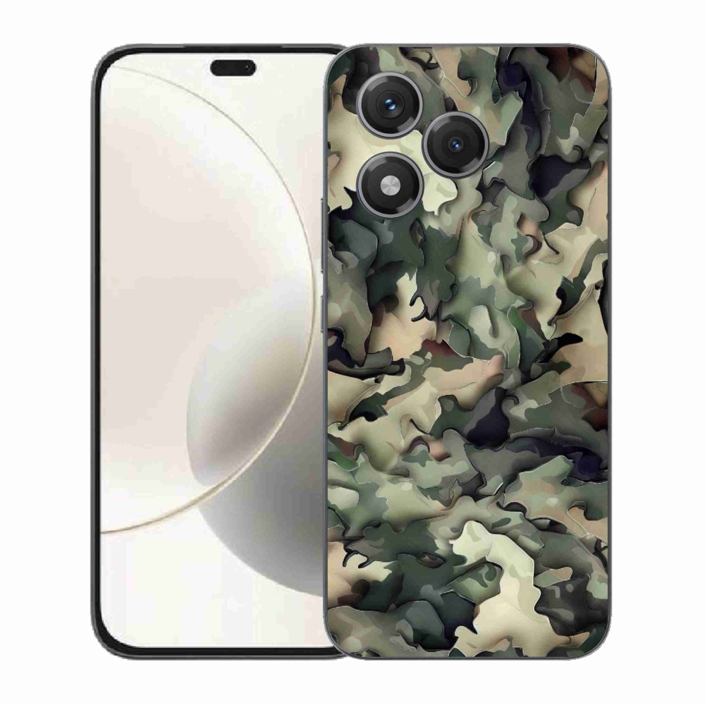 Zselés borítás mmCase a Honor 400 Lite-hoz - terepszínű minta 9