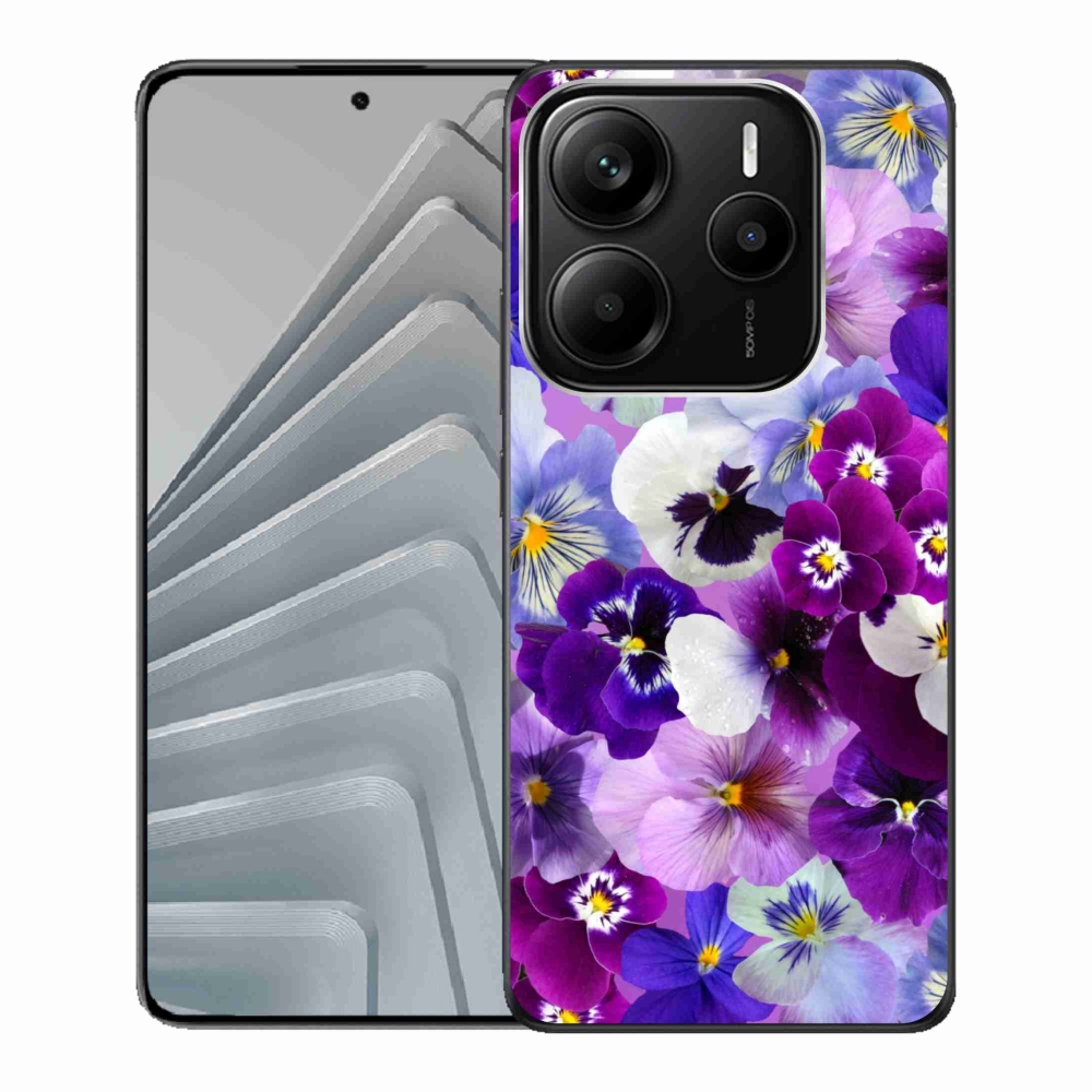 Gél borító mmCase a Xiaomi Redmi Note 14 5G számára - virágok 9