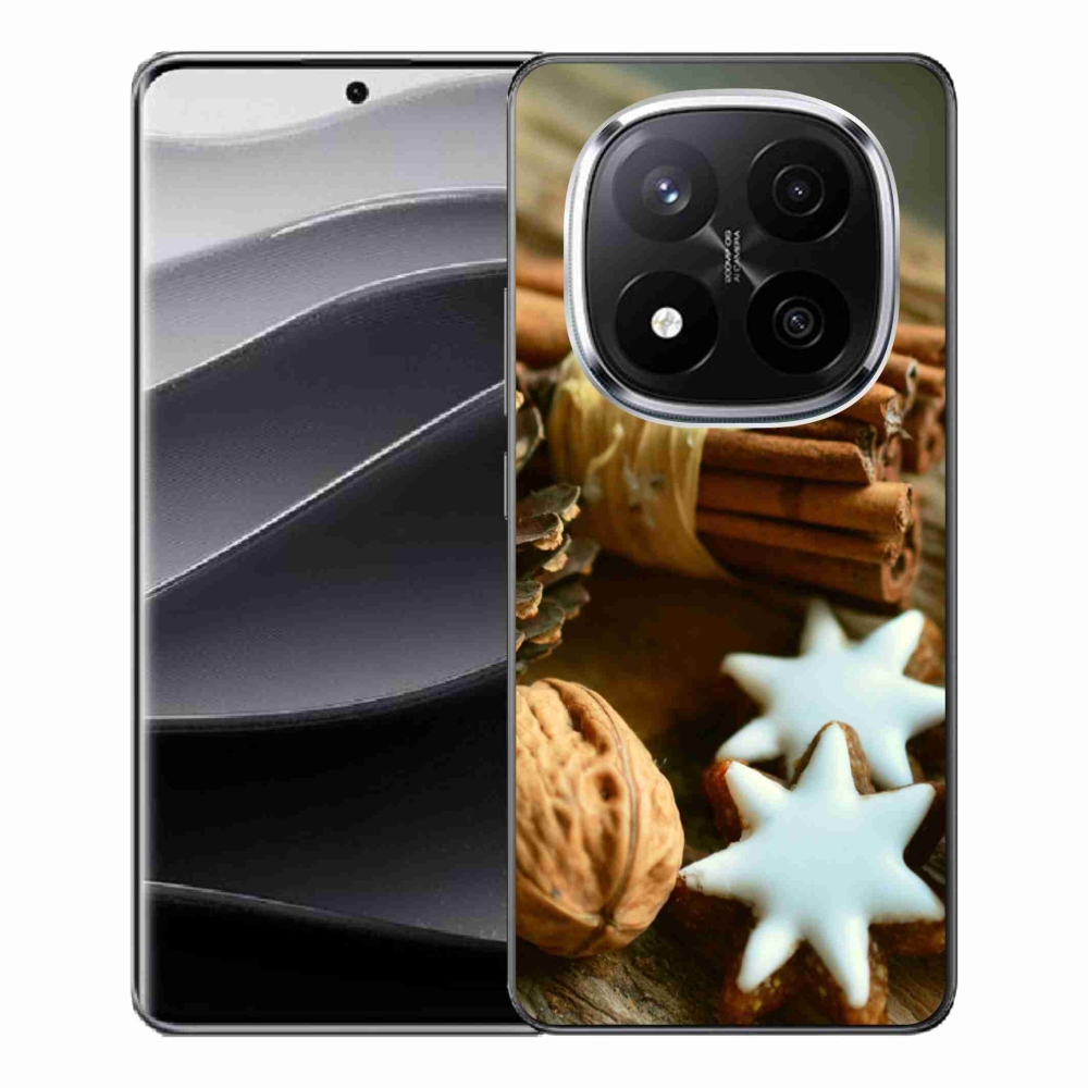 Gél borítás mmCase a Xiaomi Redmi Note 14 Pro+ 5G - fahéj és mézeskalács számára