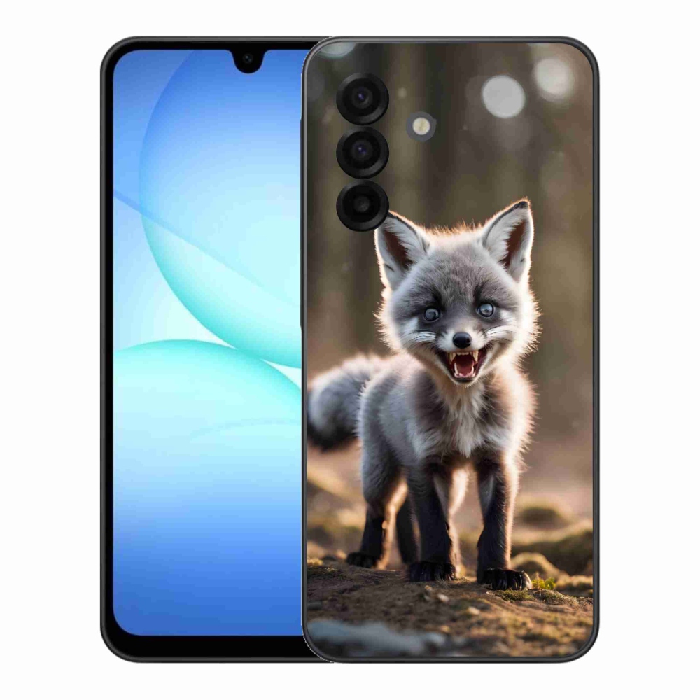 Gél borítás mmCase Samsung Galaxy A17 4G/5G - angry fox - Samsung Galaxy A17 4G/5G - angry fox