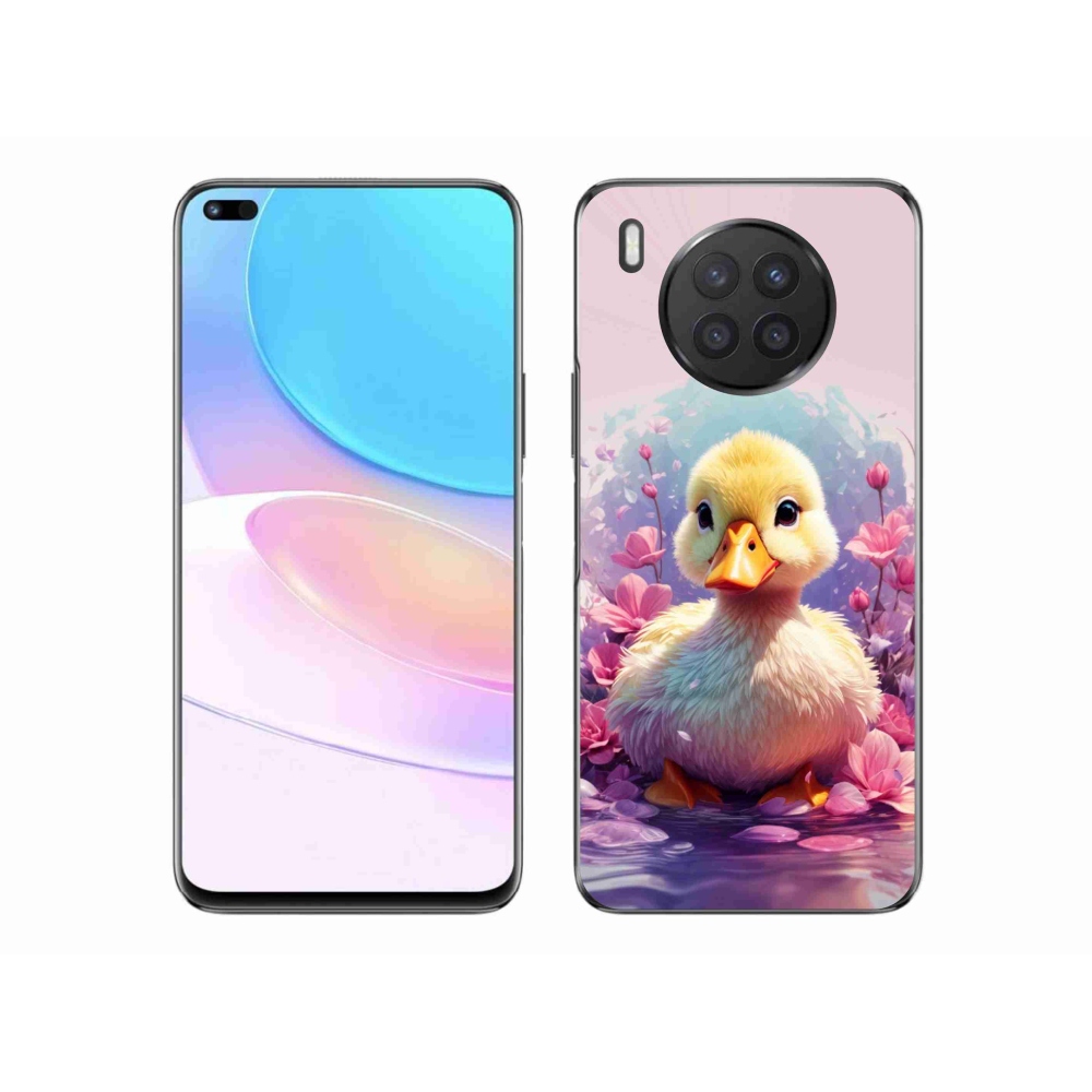Gél borítás mmCase a Huawei Nova 8i készülékhez - kacsa