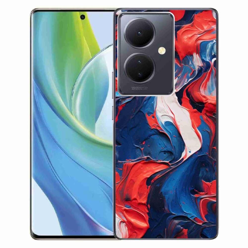 Gél borítás mmCase a Vivo V29 Lite 5G számára - absztrakt motívum 7