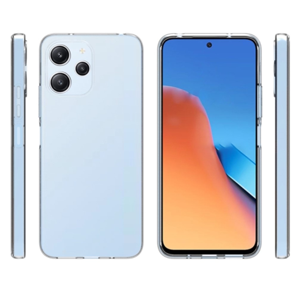 Átlátszó zselés tok Xiaomi Redmi 12 4G/5G - átlátszó