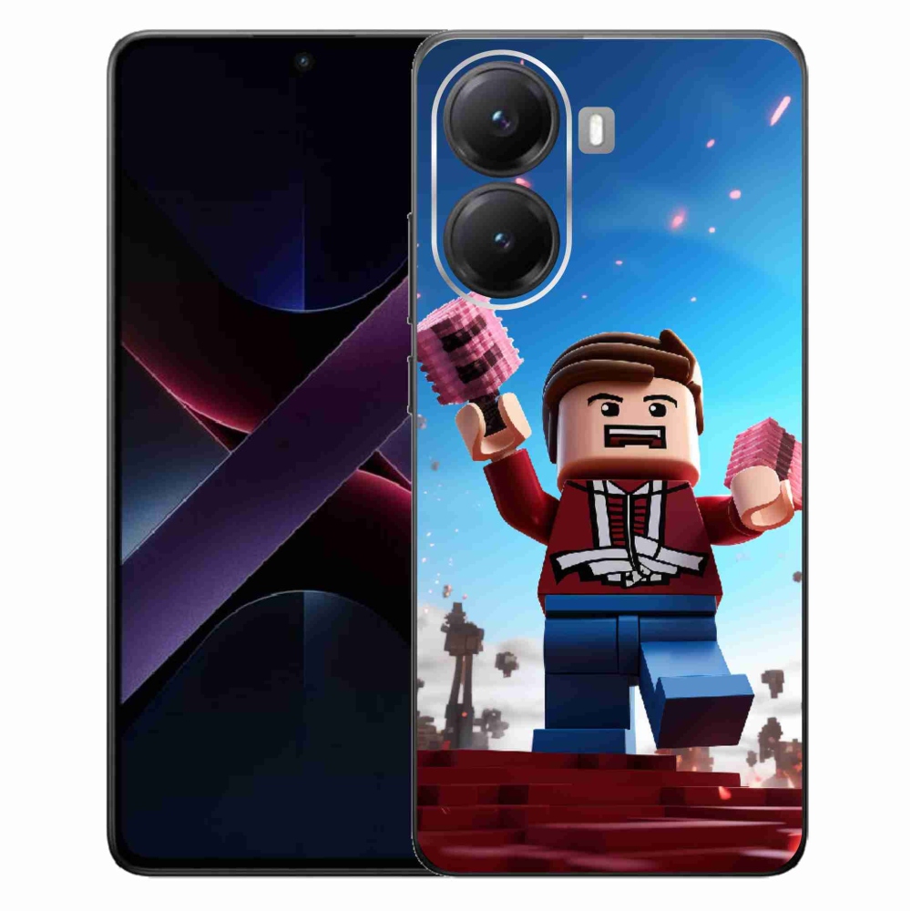 Gél borítás mmCase a Xiaomi Poco X7 Pro 5G számára - roblox 2