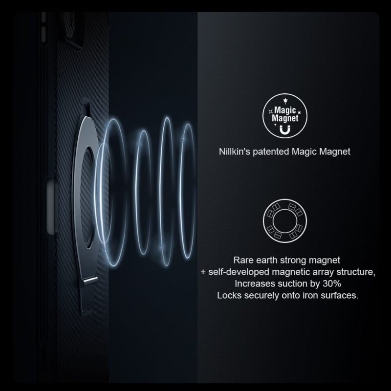 Nillkin CamShield Pad hátlap iPad Pro 11 2024 fekete borító iPad Pro 11 2024 fekete