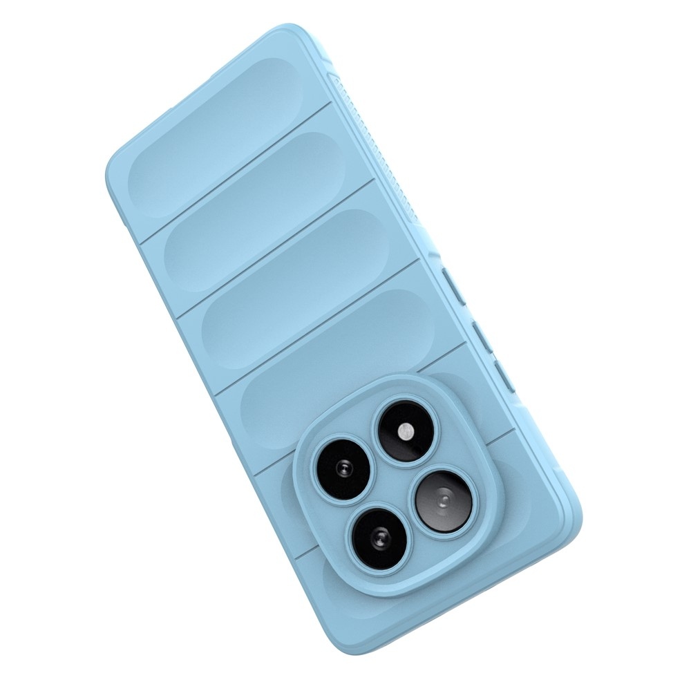 Rugg tartós zselés tok Xiaomi Redmi Note 14 Pro 5G/Poco X7 5G - világoskék színben