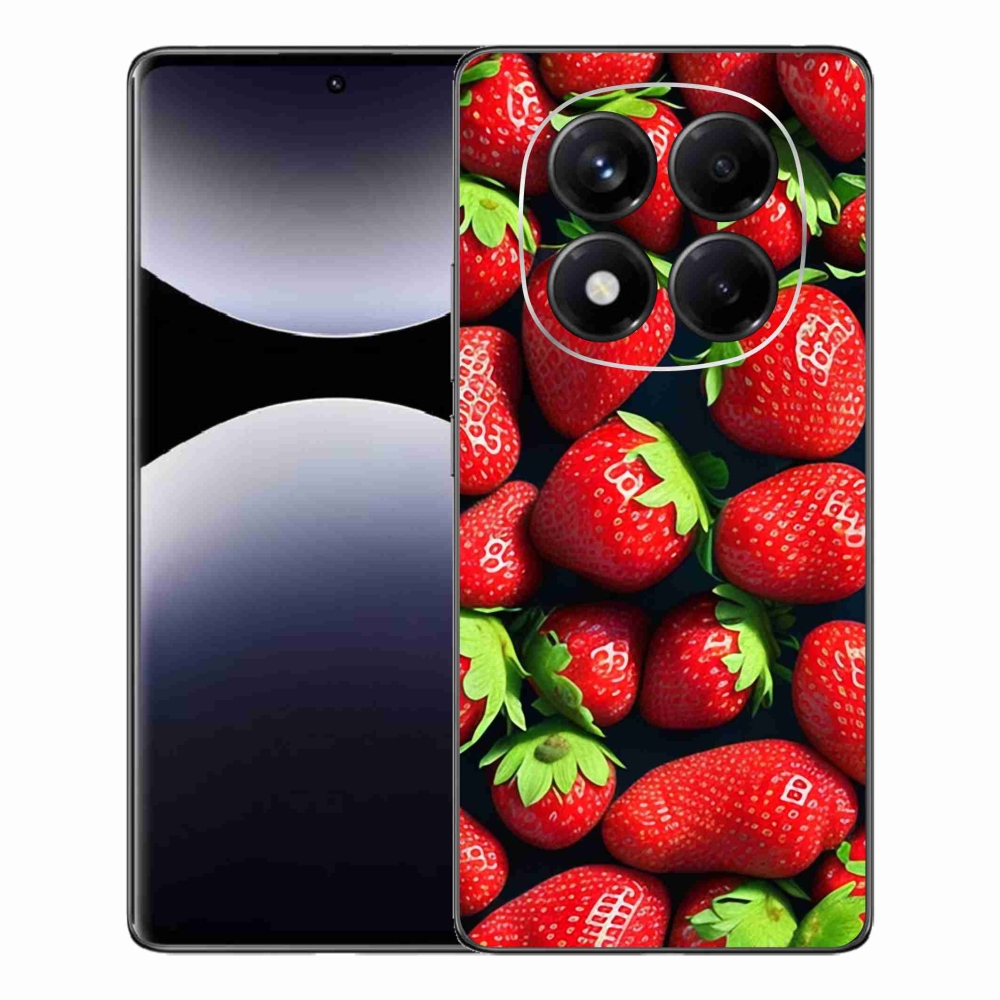 Gél borítás mmCase a Xiaomi Redmi Note 14 Pro készülékhez - eper