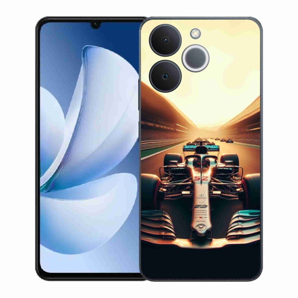 Zselés borítás mmCase a Realme Note 70T készülékhez - formula 1