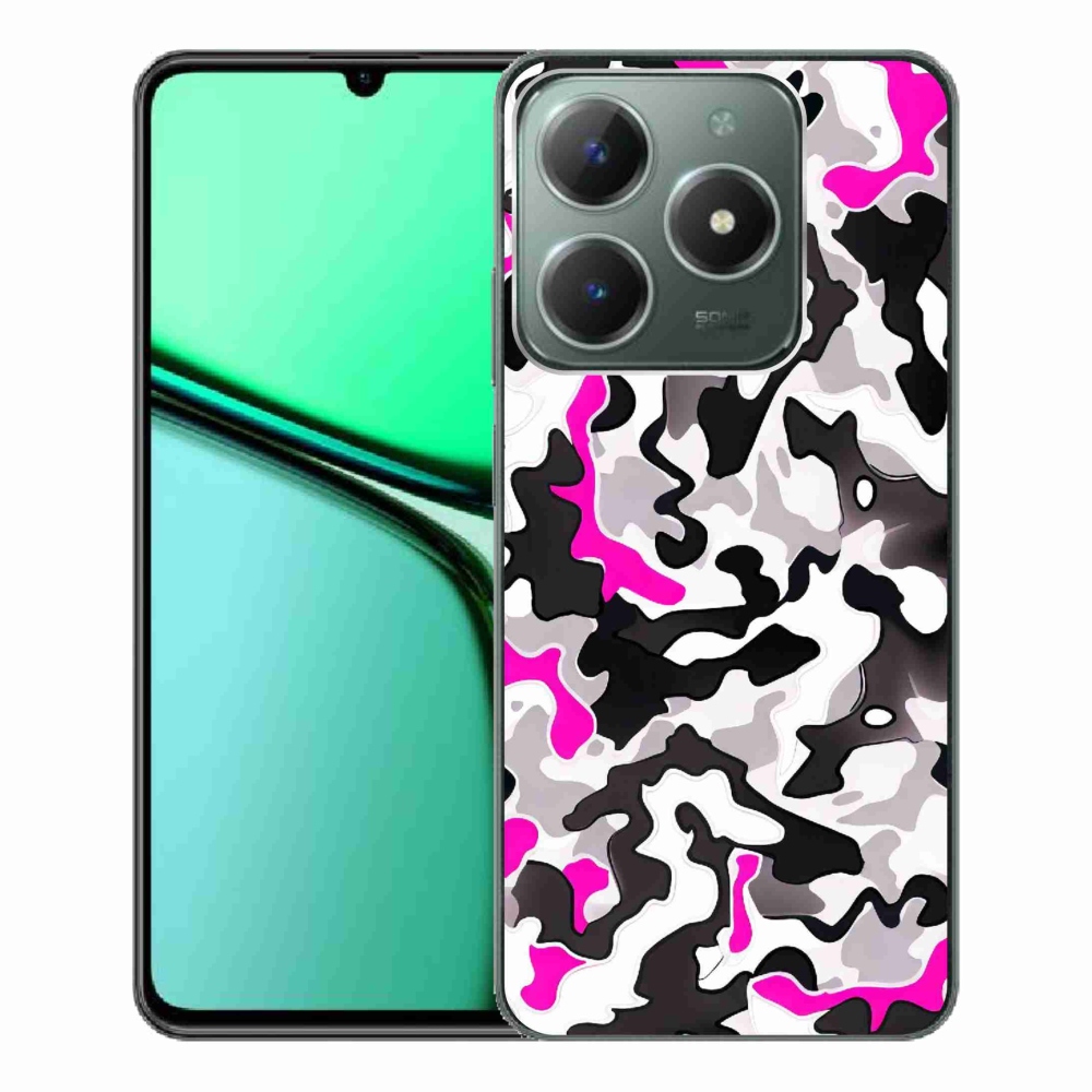 Gél borítás mmCase a Realme C61 készülékhez - terepszínű minta 5