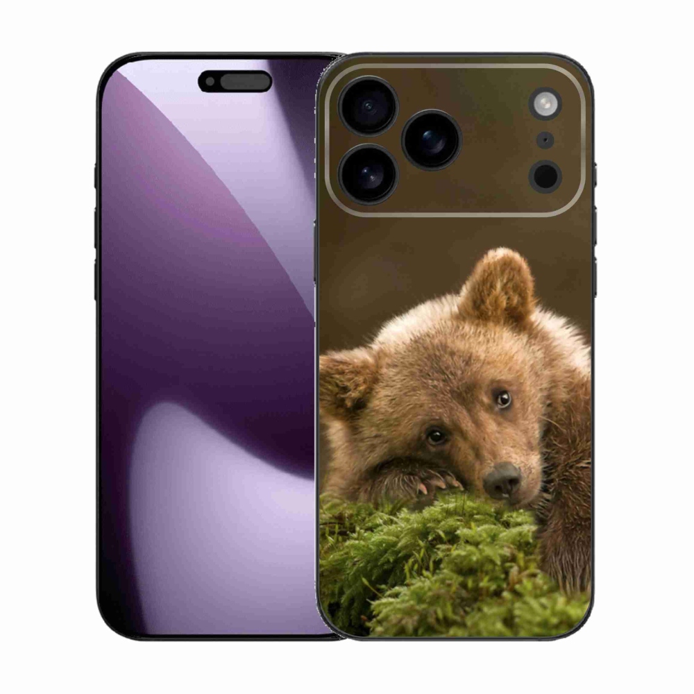 Gél védőburkolat mmCase iPhone 17 Pro Max készülékhez - medve