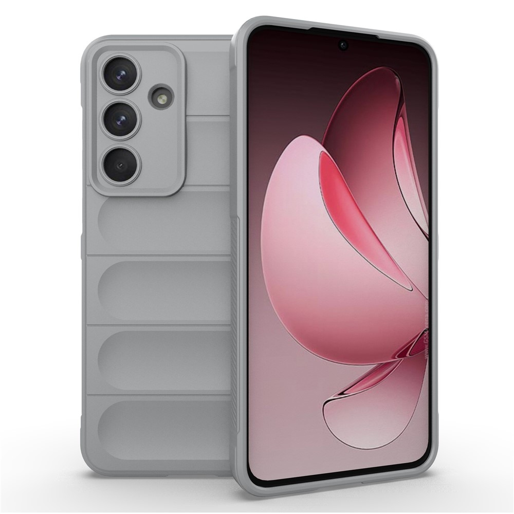 Rugg tartós zselés tok Samsung Galaxy S25 FE készülékhez - világosszürke