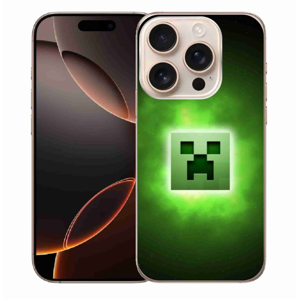 Gél borítás mmCase iPhone 16 Pro Max készülékhez - minecraft