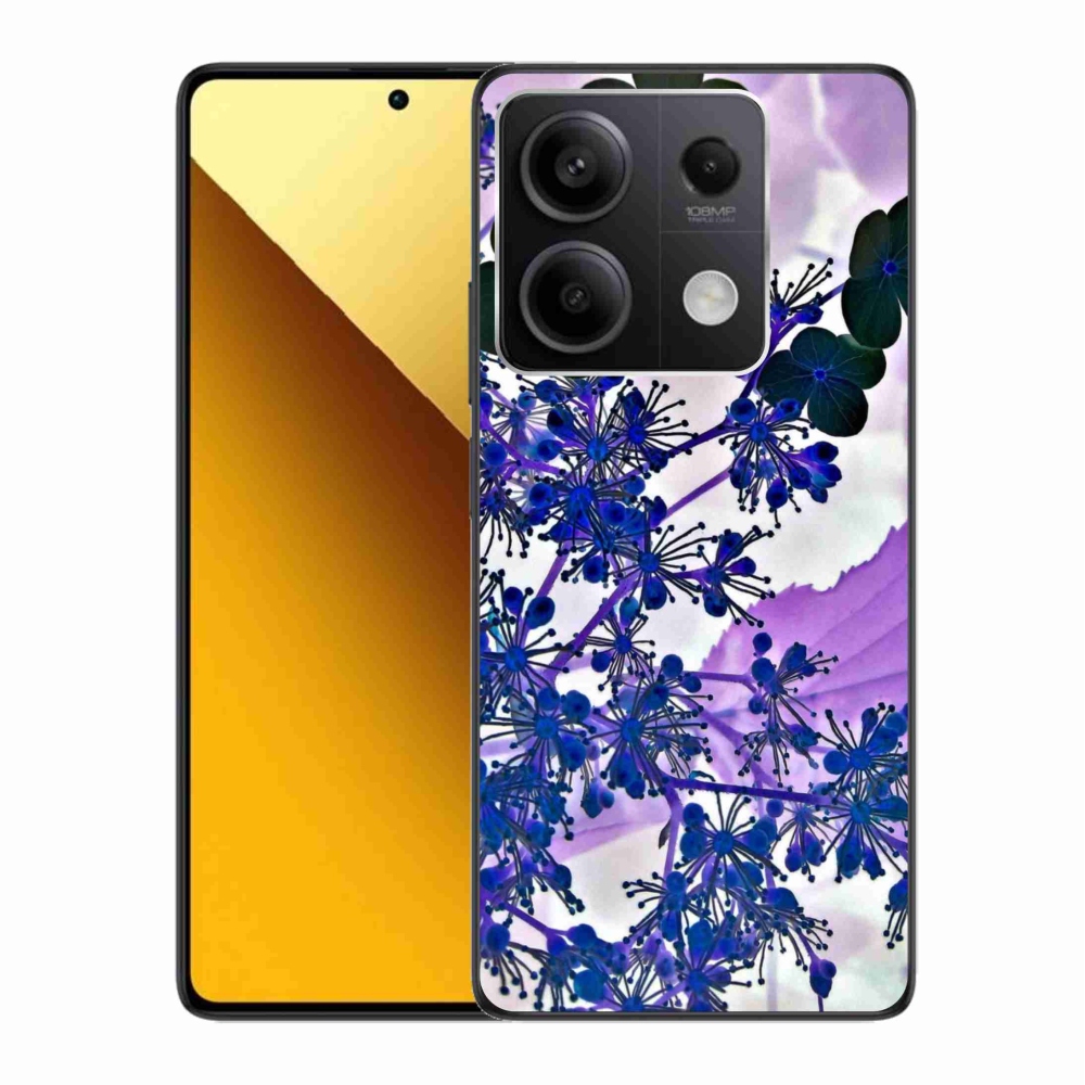 Gél borítás mmCase a Xiaomi Redmi Note 13 5G-hez - hortenzia virág