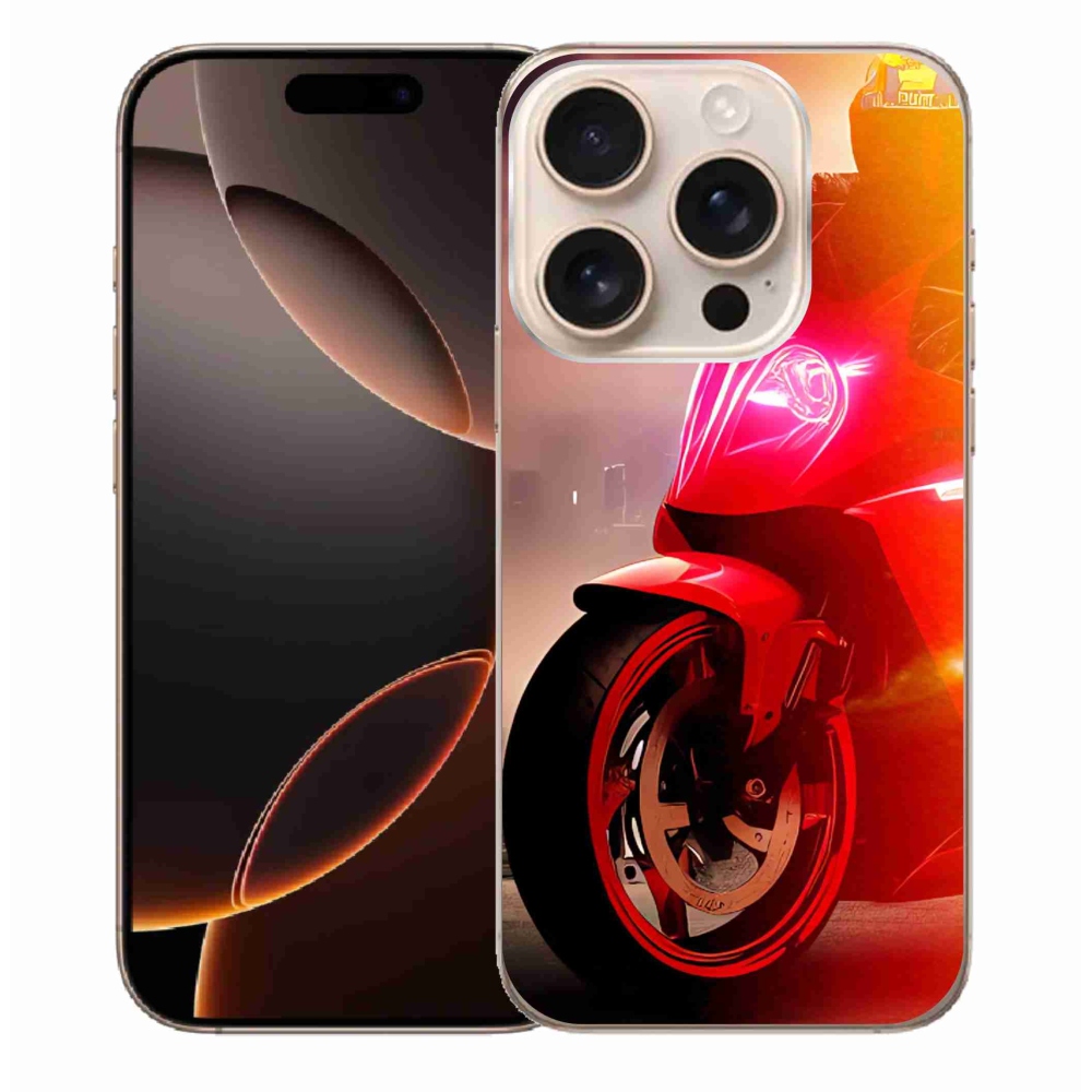 Zselés borítás mmCase iPhone 16 Pro Max készülékhez - motoros