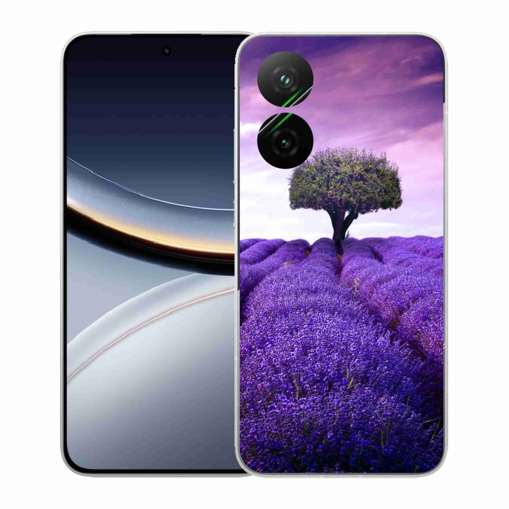 Gél borítás mmCase a Xiaomi Poco F7 5G számára - levendula rét