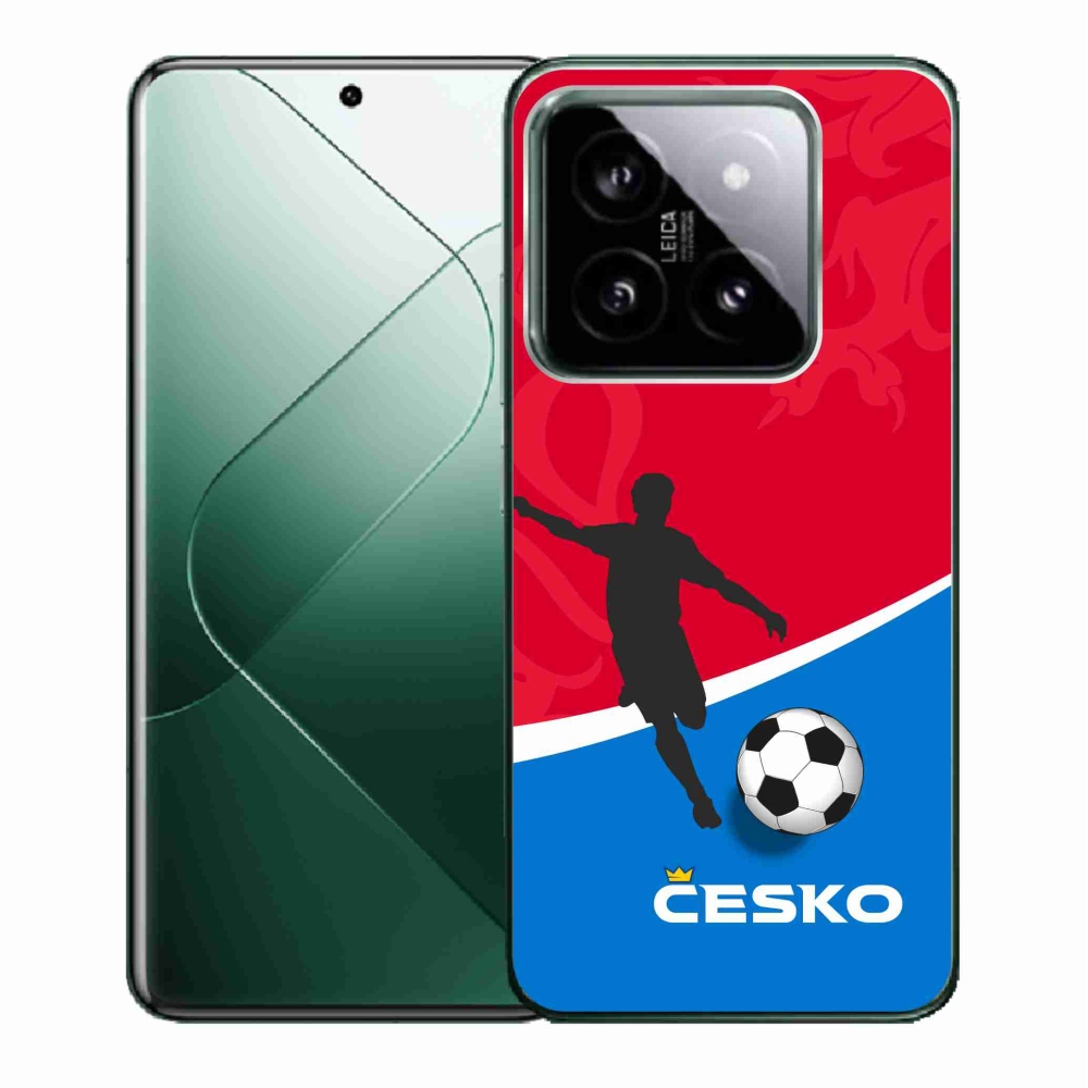 Gél borítás mmCase a Xiaomi 14 - futball Csehország