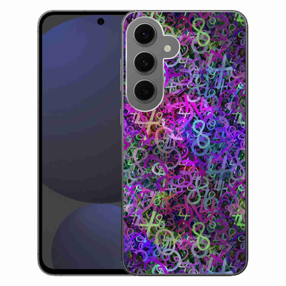 Gél borítás mmCase Samsung Galaxy S24 FE készülékhez - absztrakt motívum 25