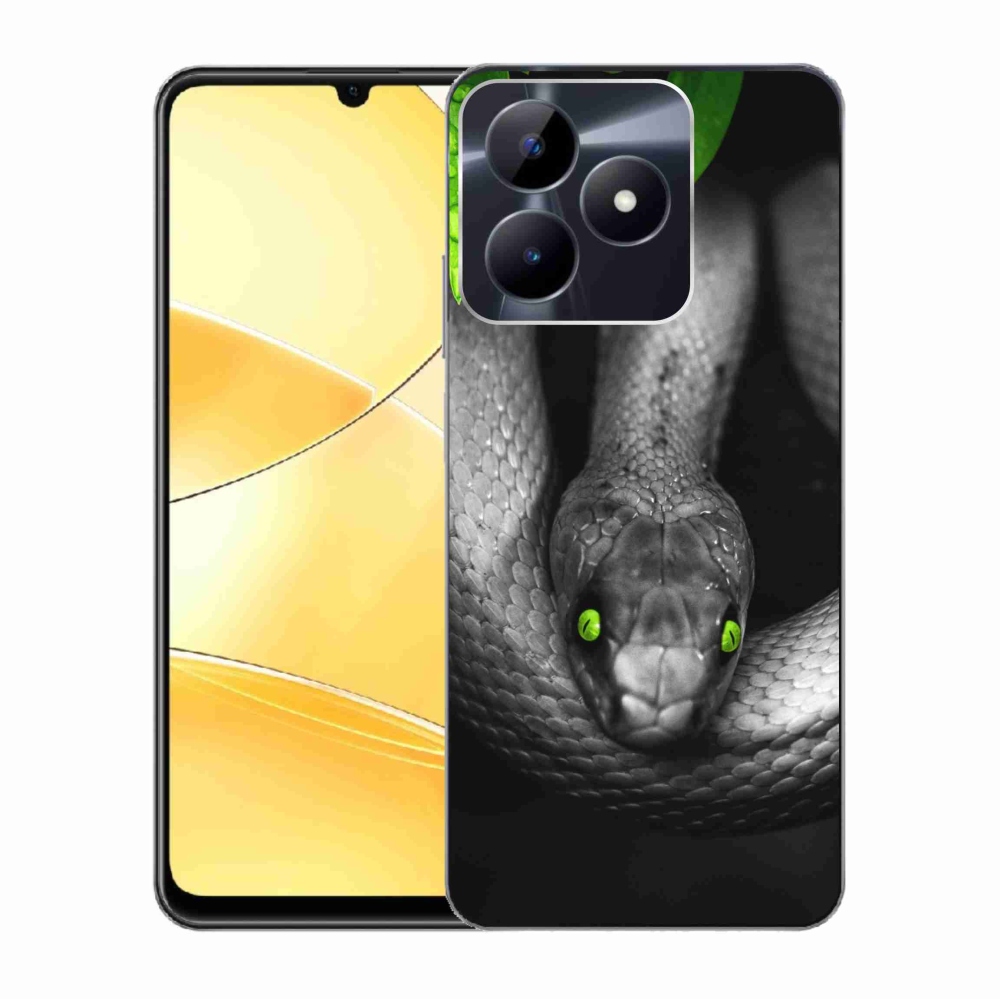 Zselés borítás mmCase a Realme C51/C53 készülékhez - kígyó