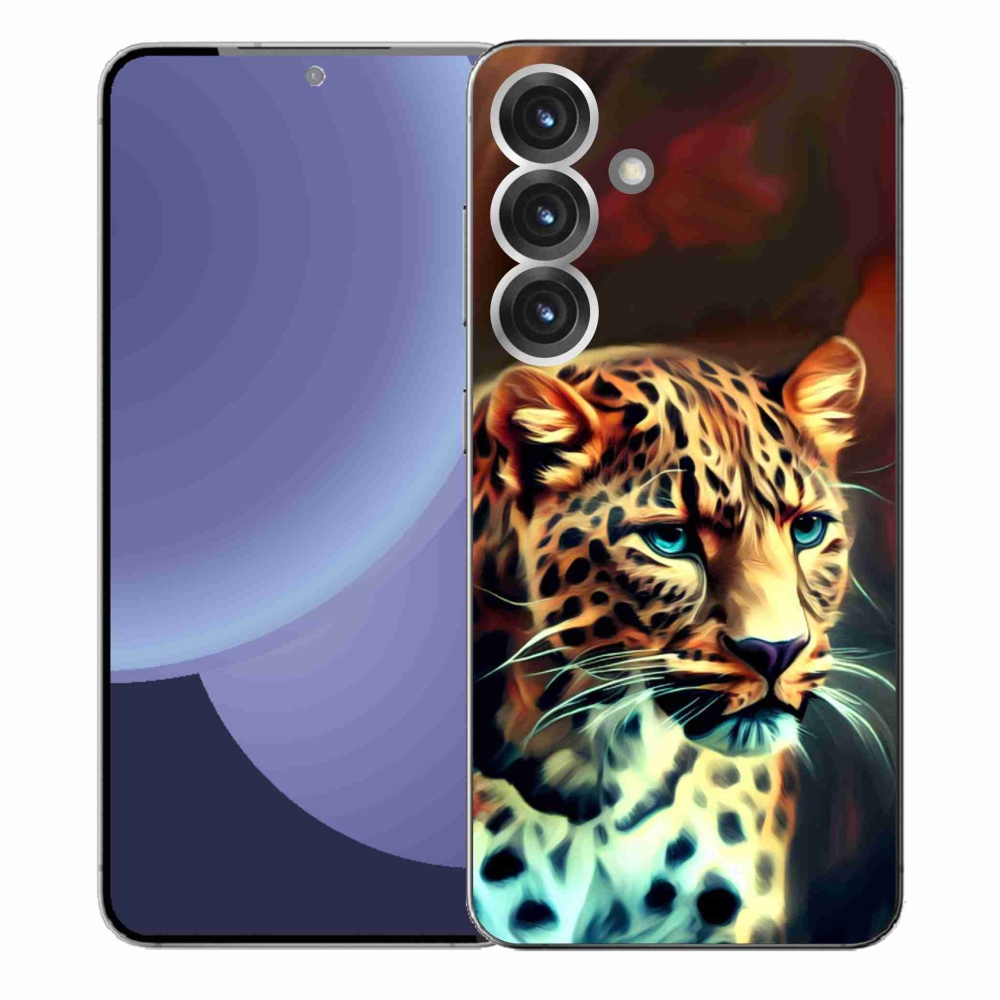 Zselés borítás mmCase Samsung Galaxy S25+ készülékhez - leopárd