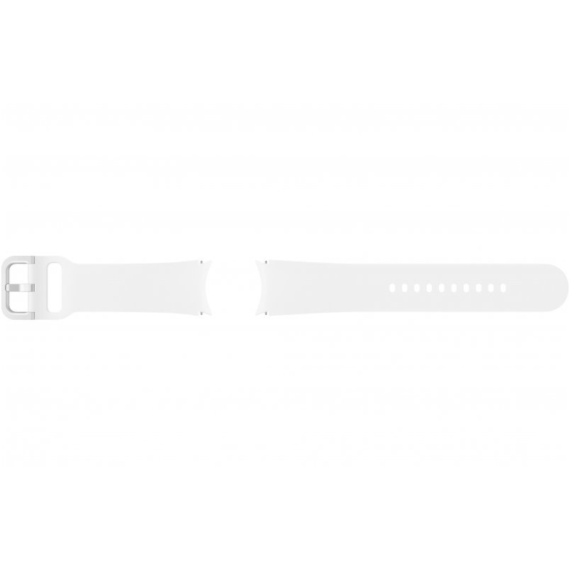 Samsung Galaxy Watch 4/4 Classic/5/5Pro sportszíj, 20 mm, S/M, fehér, ET-SFR90SWE