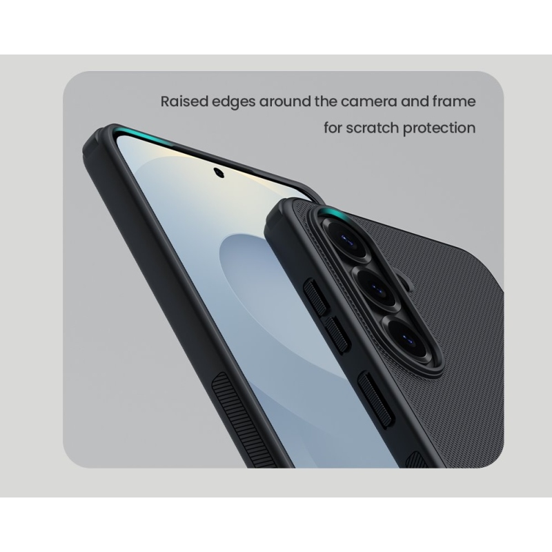 Nillkin Super Frosted PRO mágneses hátlap a Samsung Galaxy S26+ készülékhez Fekete