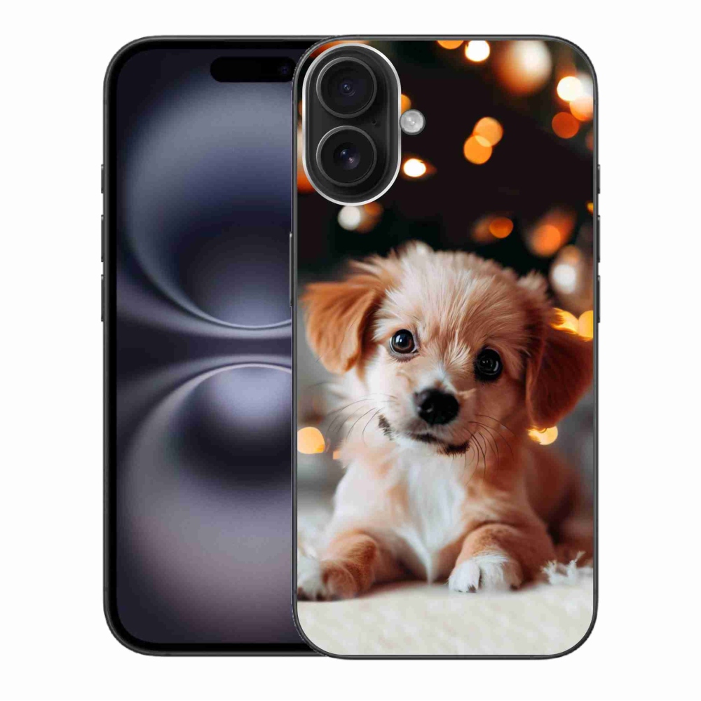 Zselés borítás mmCase iPhone 16 Plus készülékhez - kölyökkék