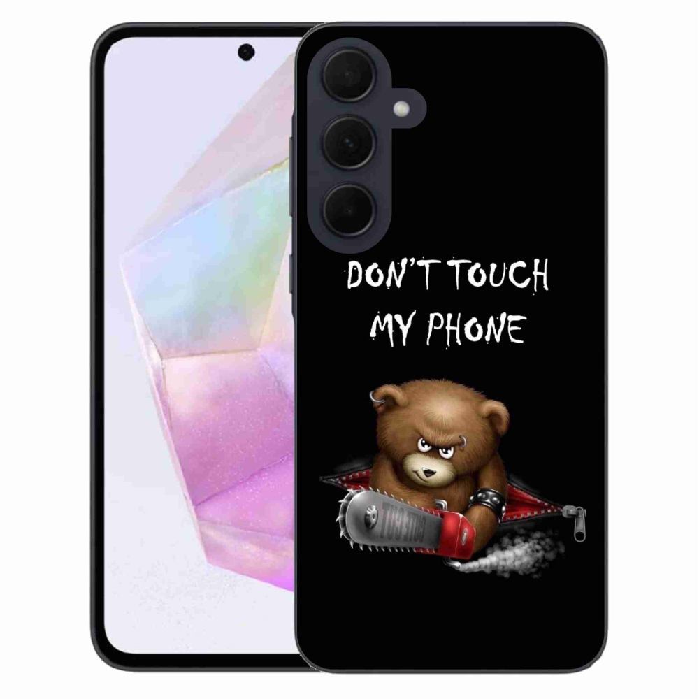 Gél védőburkolat mmCase Samsung Galaxy A35 5G - ne érintse meg a telefont