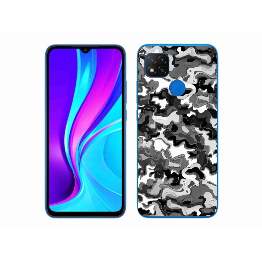 Gél borítás mmCase a Xiaomi Redmi 9C-hez - terepszínű minta 3