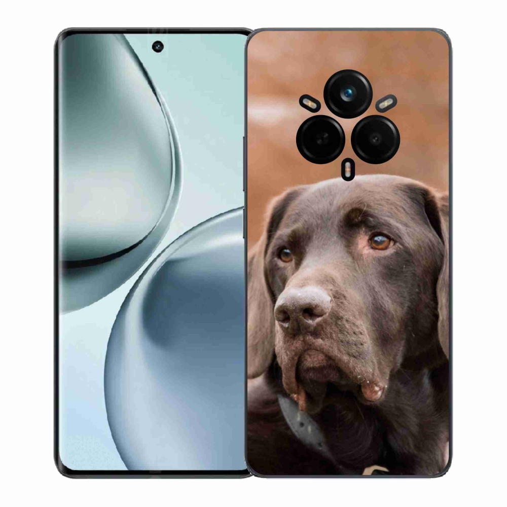 Gél borítás mmCase a Realme 14 Pro 5G készülékhez - barna labrador