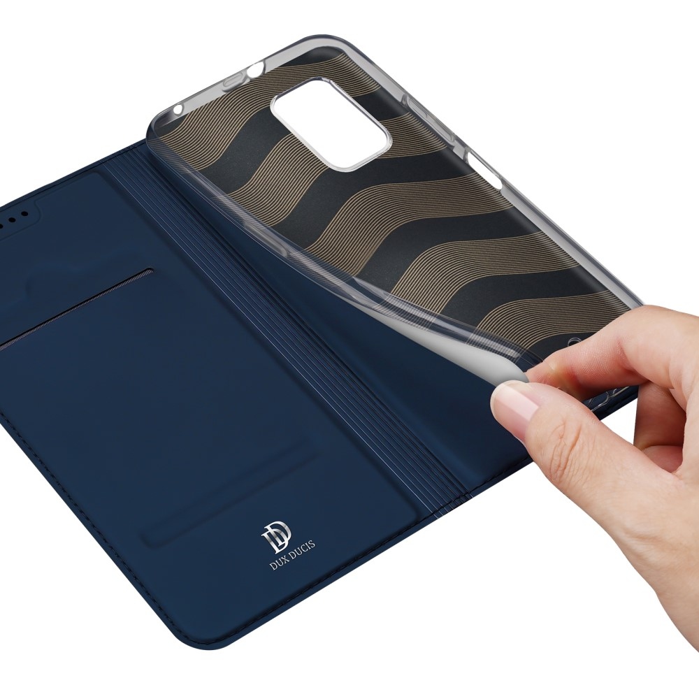 DUX könyvtáska Nokia XR21 készülékhez - sötétkék