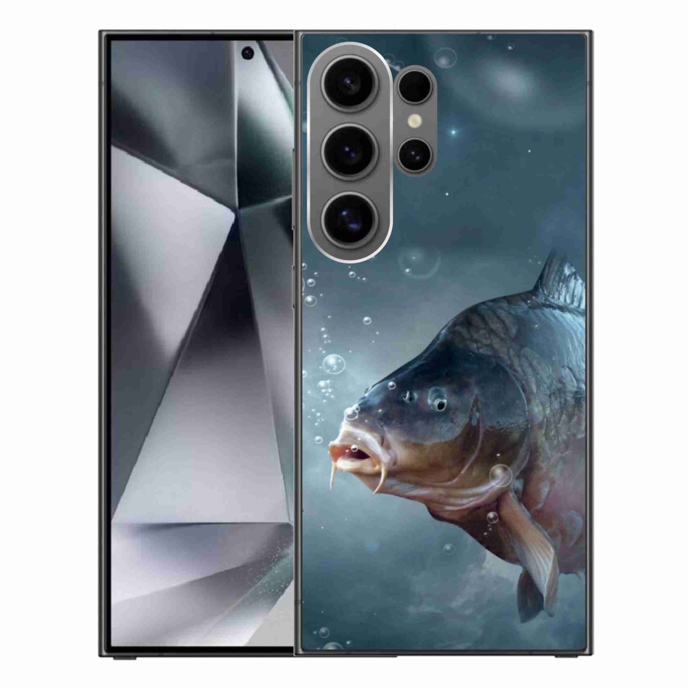 Gél borítás mmCase Samsung Galaxy S24 Ultra - ponty és buborékok