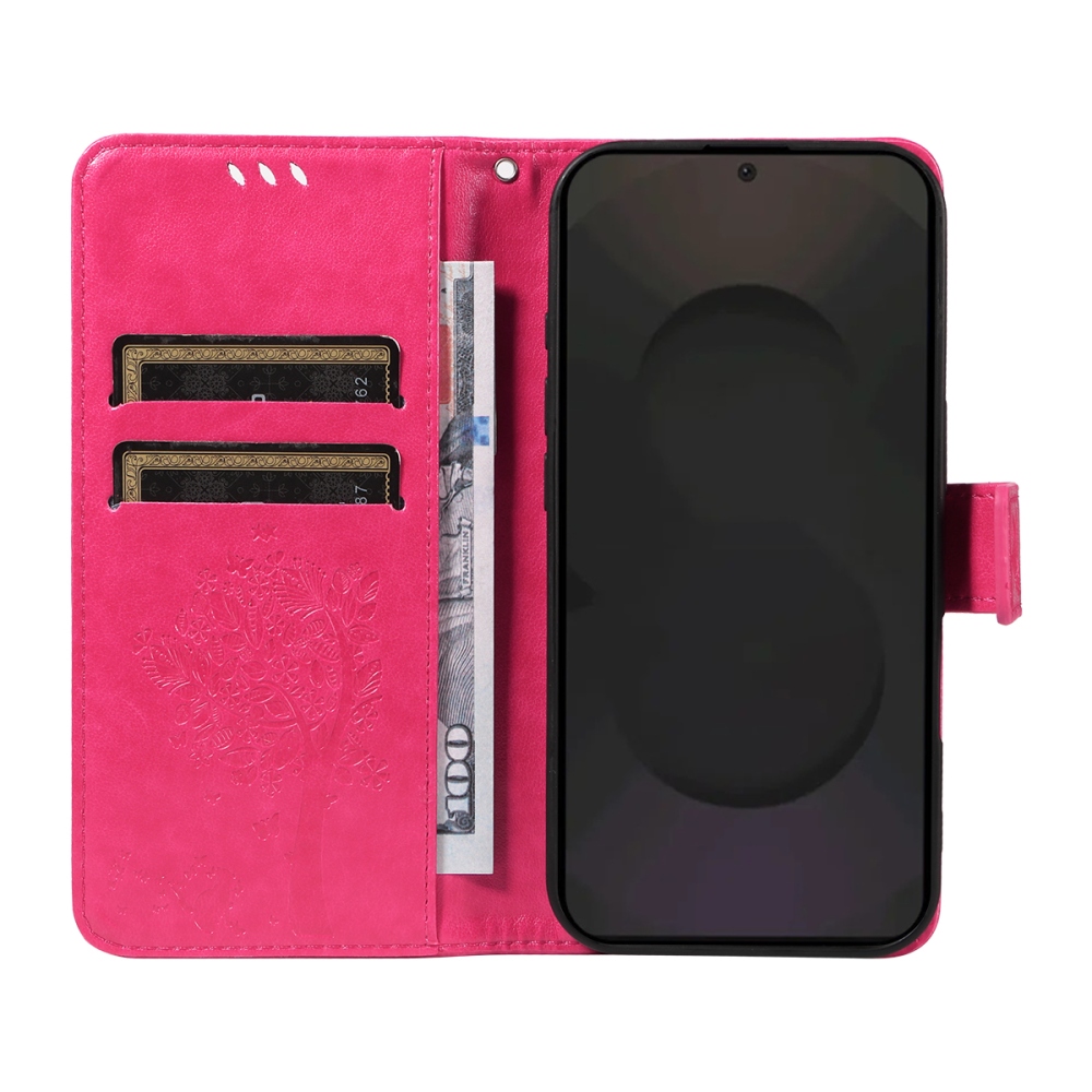 Fák könyve tok Samsung Galaxy S25 FE - rózsaszínű