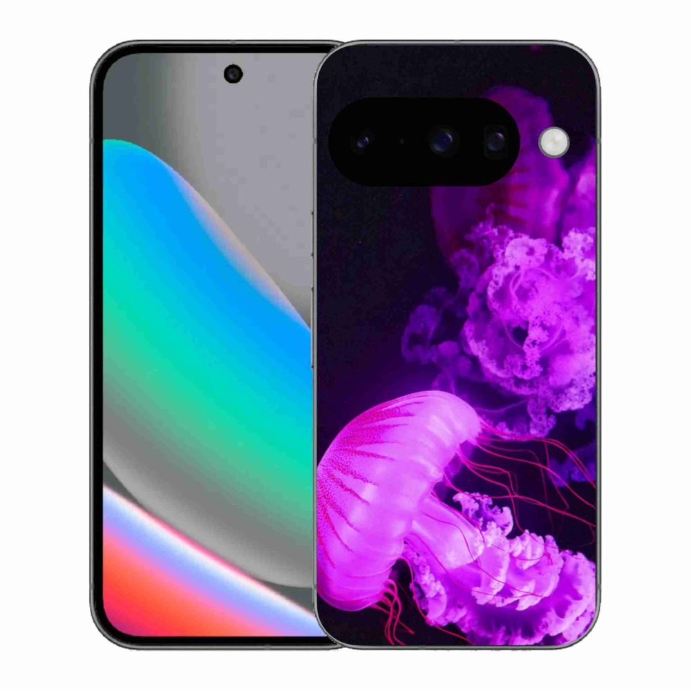 Zselés borítás mmCase a Google Pixel 10 készülékhez - medúza 1