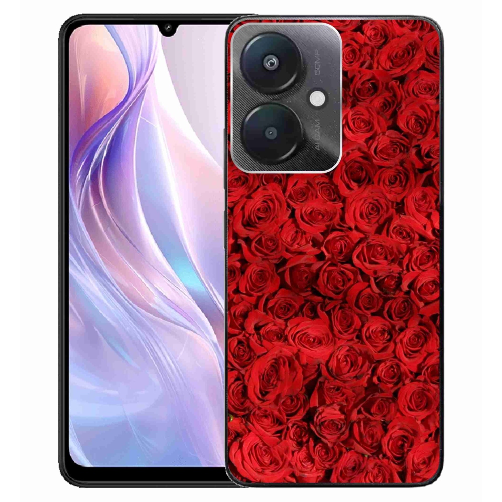 Gél borítás mmCase a Xiaomi Redmi 13C 5G számára - rózsaszínű