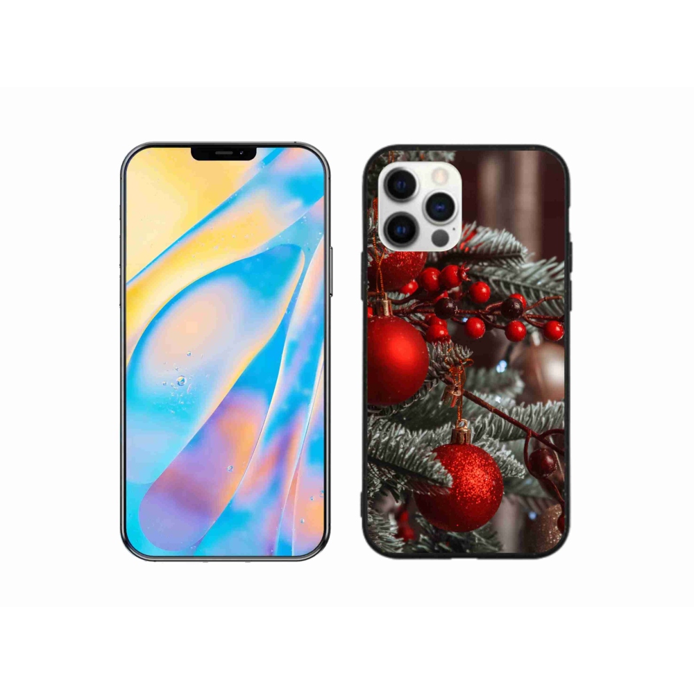 Gél borítás mmCase iPhone 12 Pro készülékhez - karácsonyi dekorációk 2