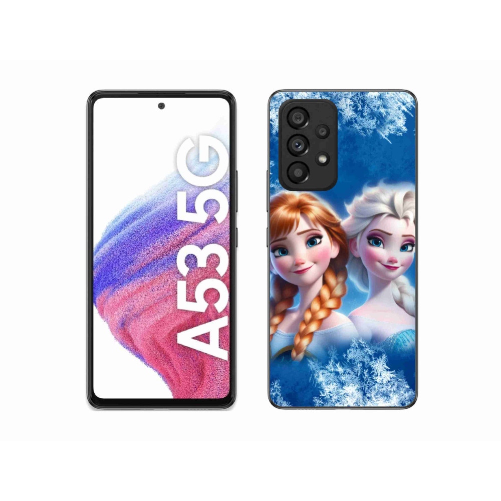 Zselés borítás mmCase Samsung Galaxy A53 5G - Ice Kingdom 2