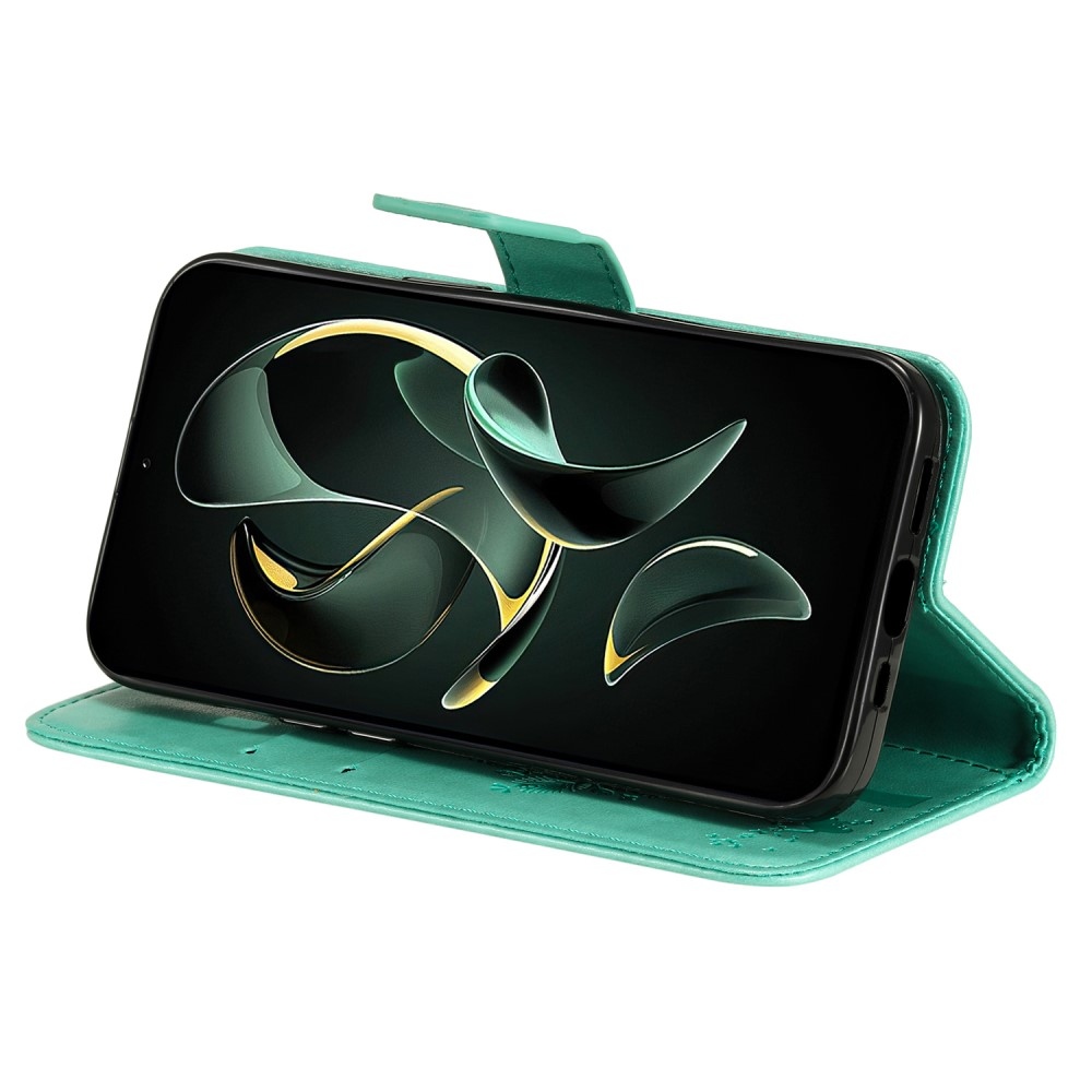 Fa könyv tok a Xiaomi 13T/13T Pro-hoz - teáskék színű