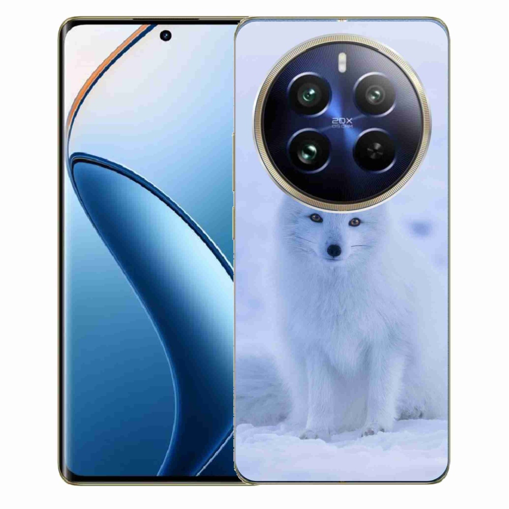 Zselés borítás mmCase a Realme 12 Pro 5G/12 Pro+ 5G modellhez - polár róka