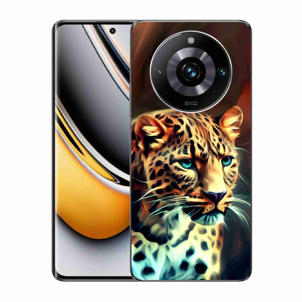 Zselés borítás mmCase a Realme 11 Pro/11 Pro+ készülékhez - leopárd