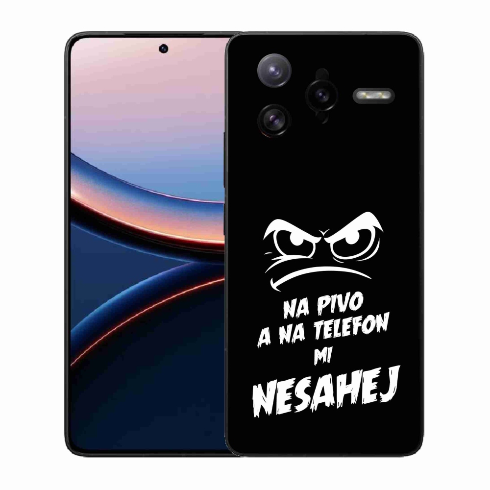 Gél borító mmCase a Xiaomi Poco F7 Ultra - sör motívum 2 fekete háttérrel