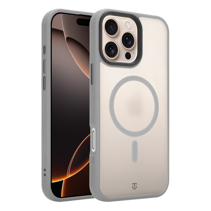 Tactical MagForce Hypersand tok az Apple iPhone 16 Pro Max készülékhez, világosszürke