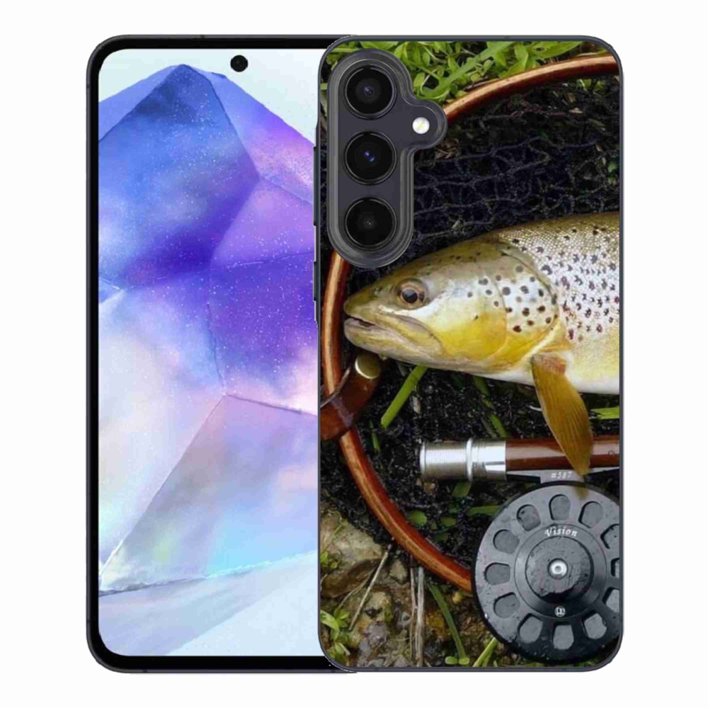 Gél tok mmCase a Samsung Galaxy A55 5G készülékhez - trout 2