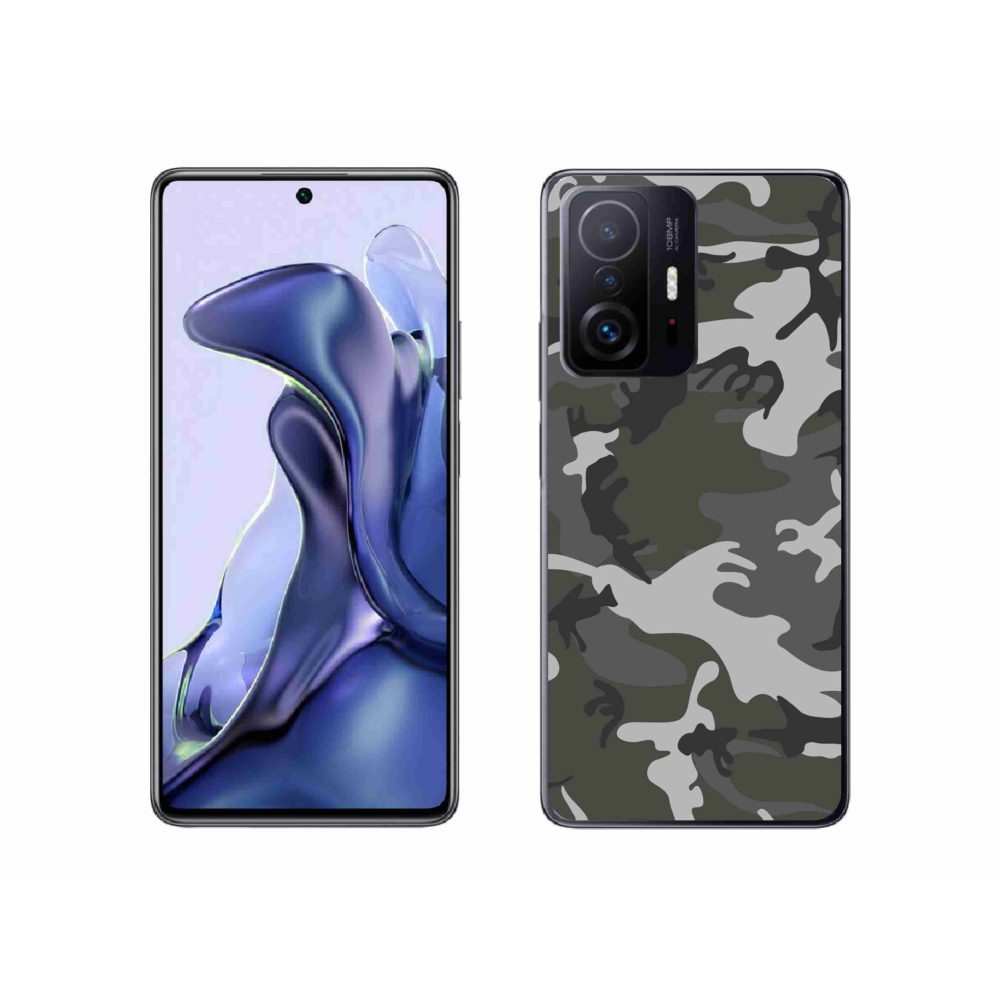 Gél borítás mmCase a Xiaomi 11T Pro számára - terepszínű minta